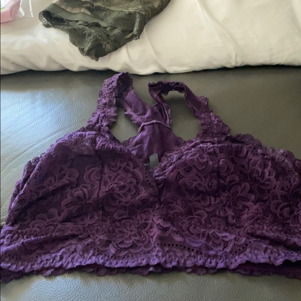 Purple bralet
